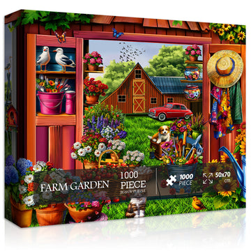 Puzzle da giardino agricolo 1000 pezzi